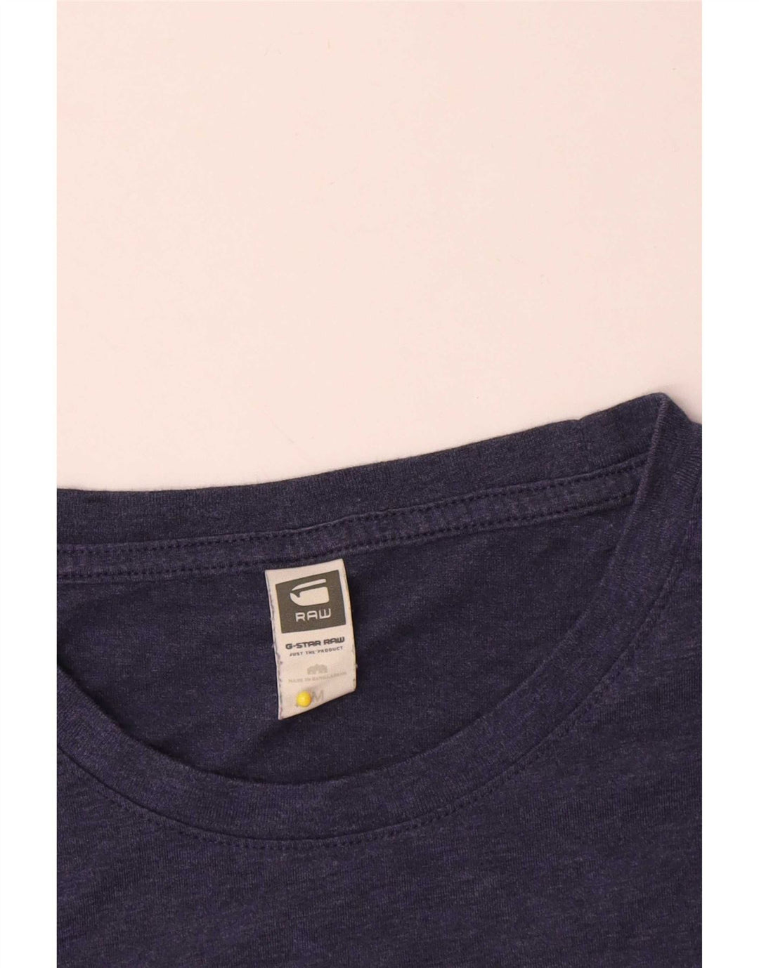 T-shirt męski G-Star, średni, granatowy, bawełniany