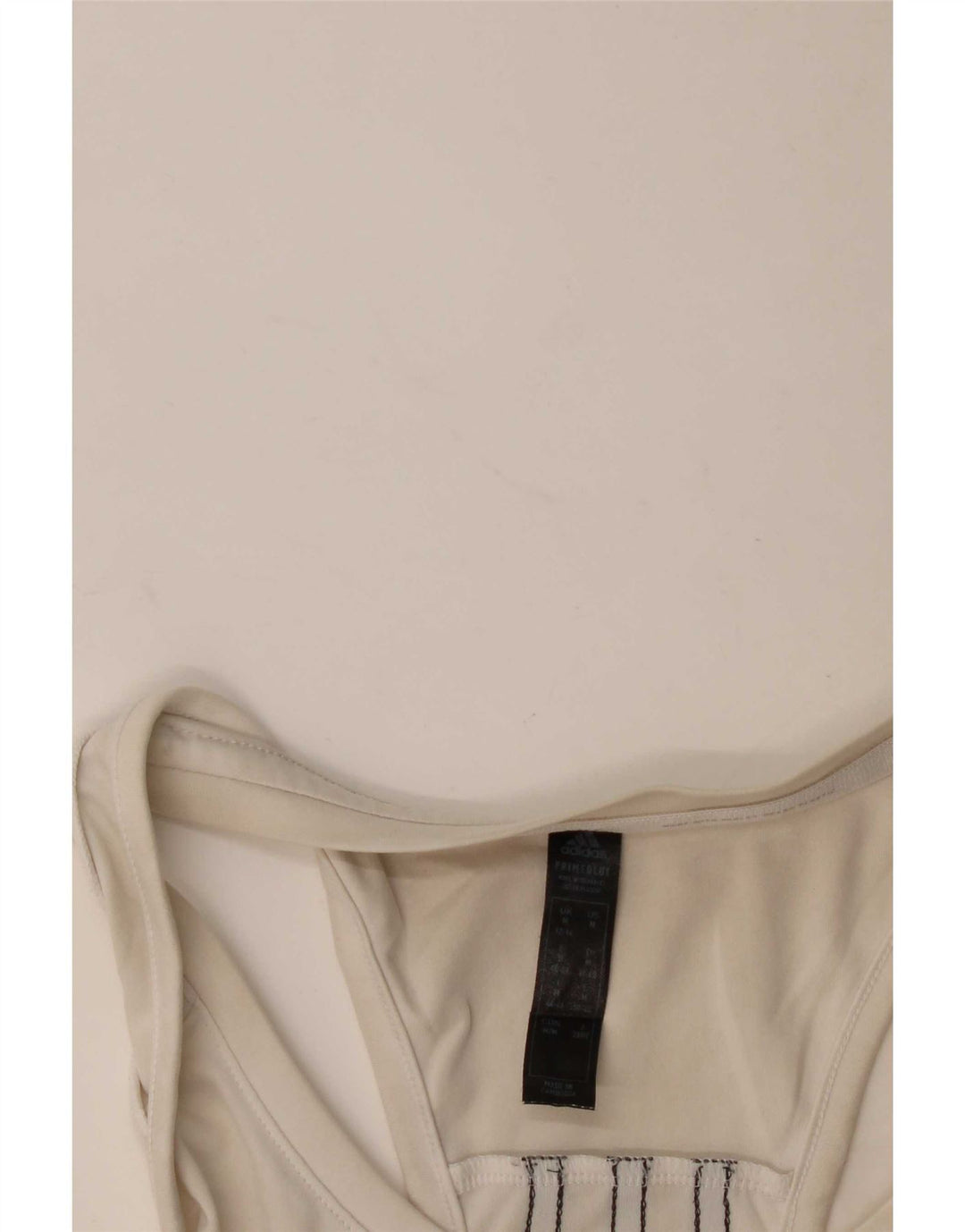 Damska kamizelka Adidas Aeroready Top UK 12/14 Średnia Biała