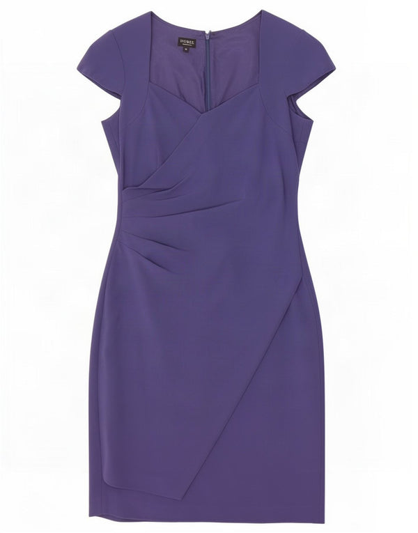 Damska sukienka płaszczowa Hobbs UK 12, średni fioletowy octan