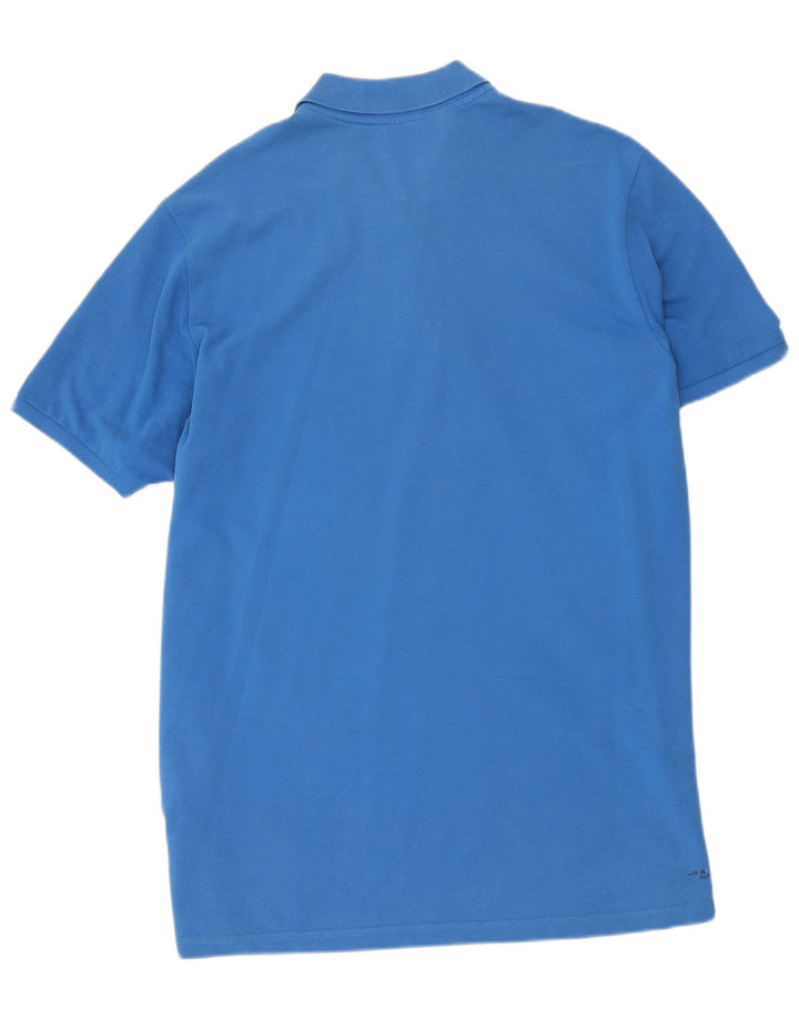 Męska koszulka polo Adidas Climalite 2XL niebieska bawełna