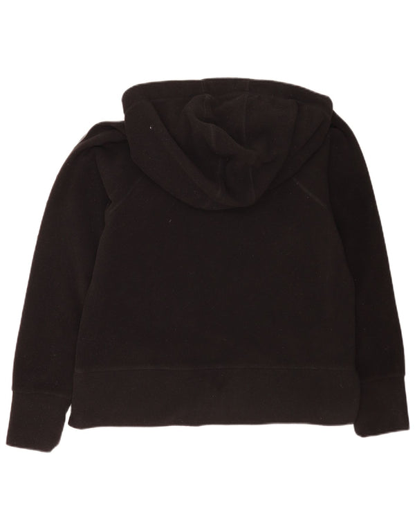 Damski sweter z kapturem i zamkiem błyskawicznym Calvin Klein UK 10, mały, czarny