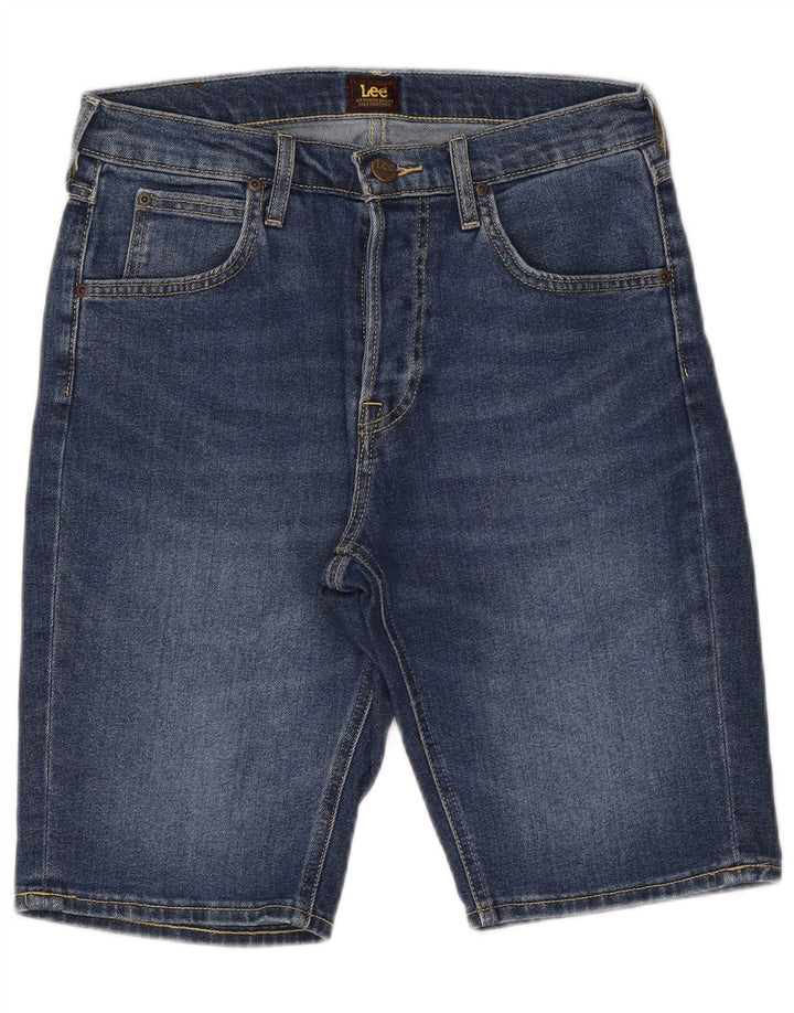 Męskie spodenki jeansowe Lee W29 Small, niebieskie, bawełniane