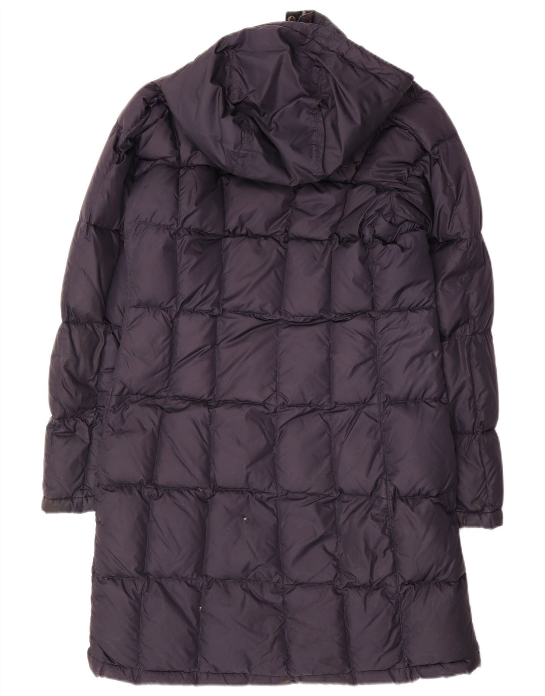 THE NORTH FACE Damski, oversize'owy, ocieplany płaszcz z kapturem UK 10, mały, granatowy