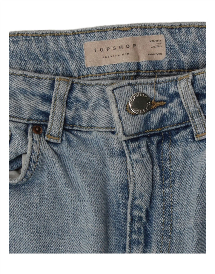 Damskie jeansy Skinny Topshop W26 L28 Niebieskie