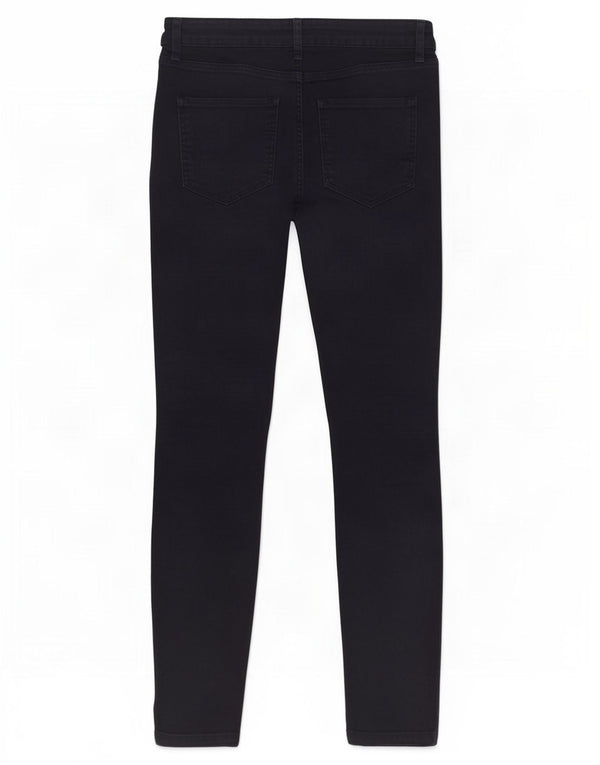 Spodnie damskie Fat Face Skinny Casual UK 8 Small W26 L28 Granatowa bawełna