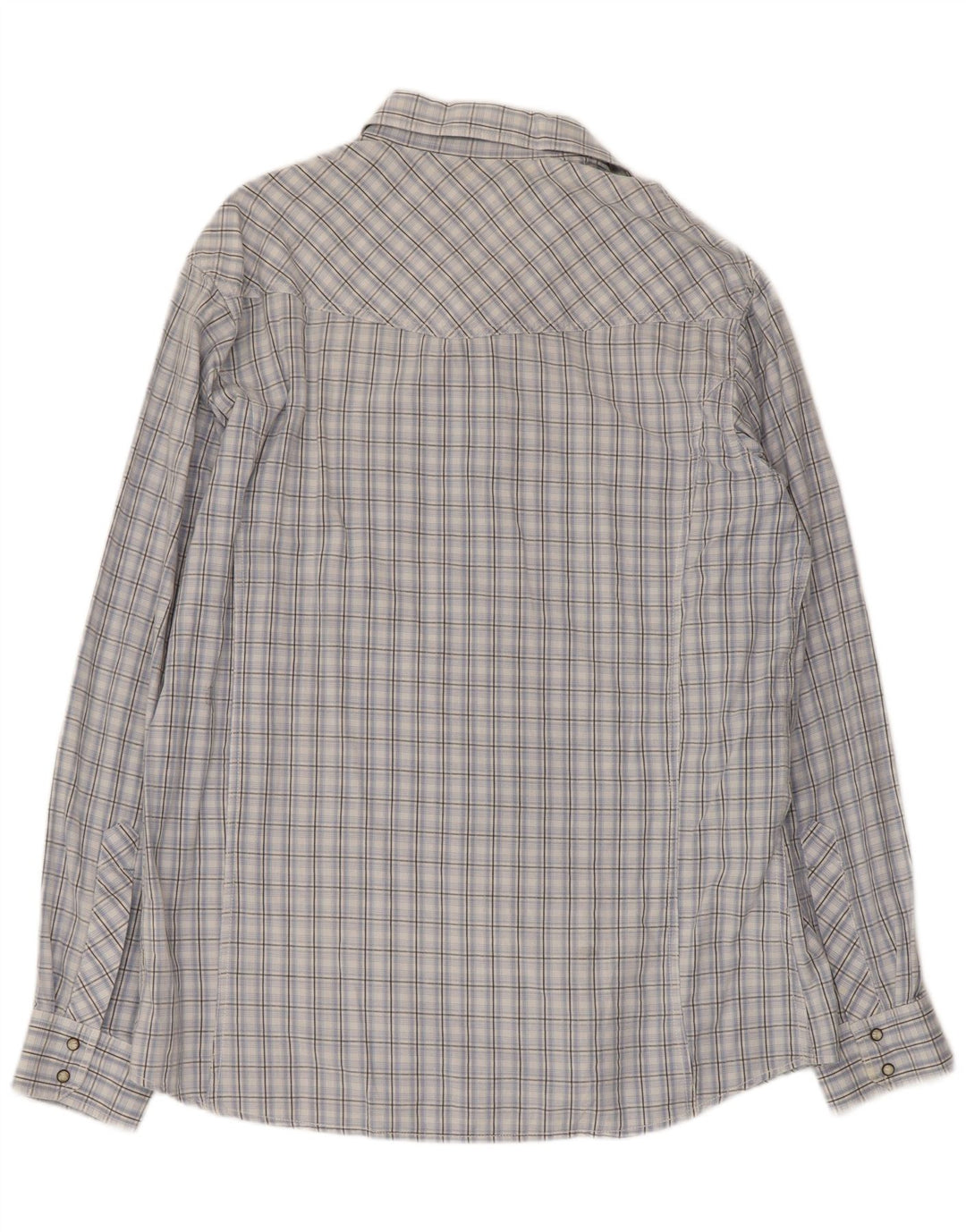 Koszula męska Marlboro Classics 2XL, bawełniana niebieska kratka