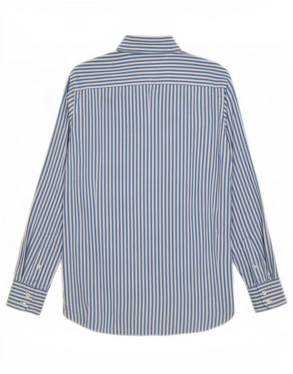 Koszula męska Tommy Hilfiger, bawełniana w średnie niebieskie prążki