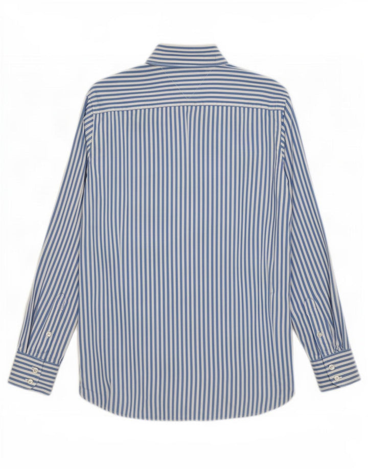 Koszula męska Tommy Hilfiger, bawełniana w średnie niebieskie prążki
