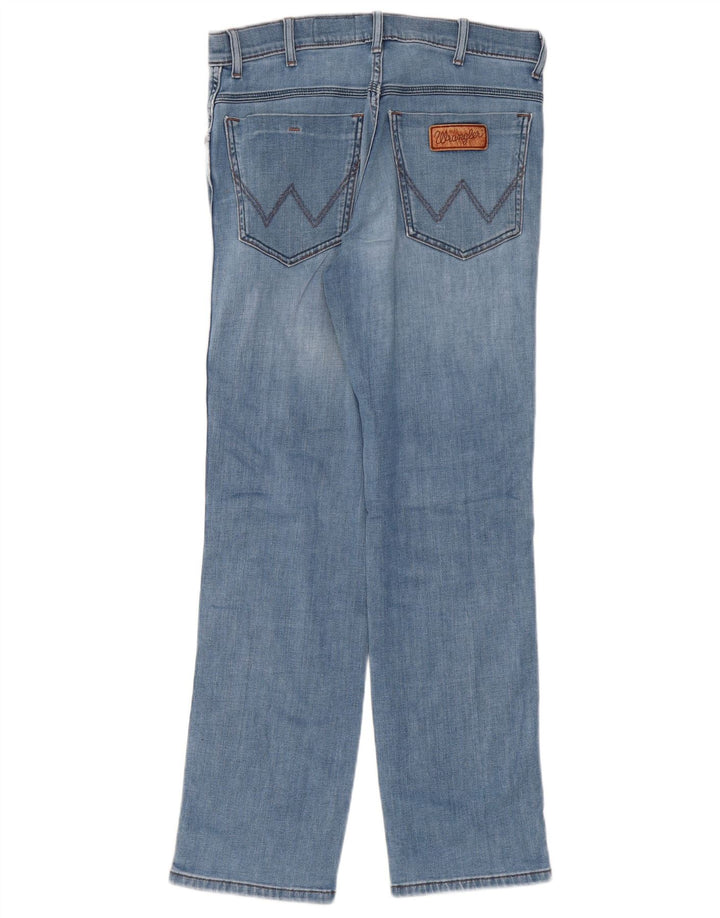 Męskie jeansy WRANGLER Texas Straight W32 L30 Niebieskie, bawełniane