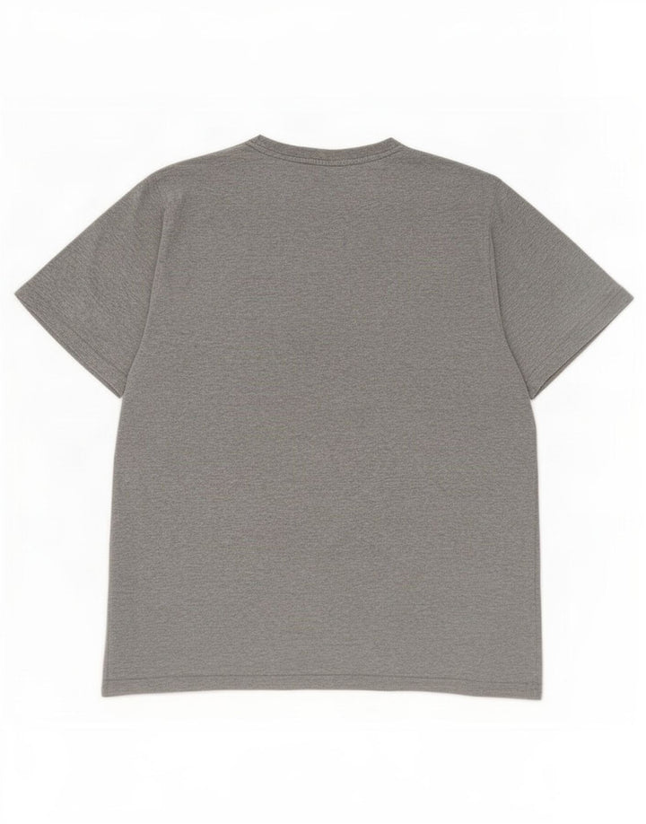 Męski T-shirt Dickies z grafiką, duży, szary, bawełniany