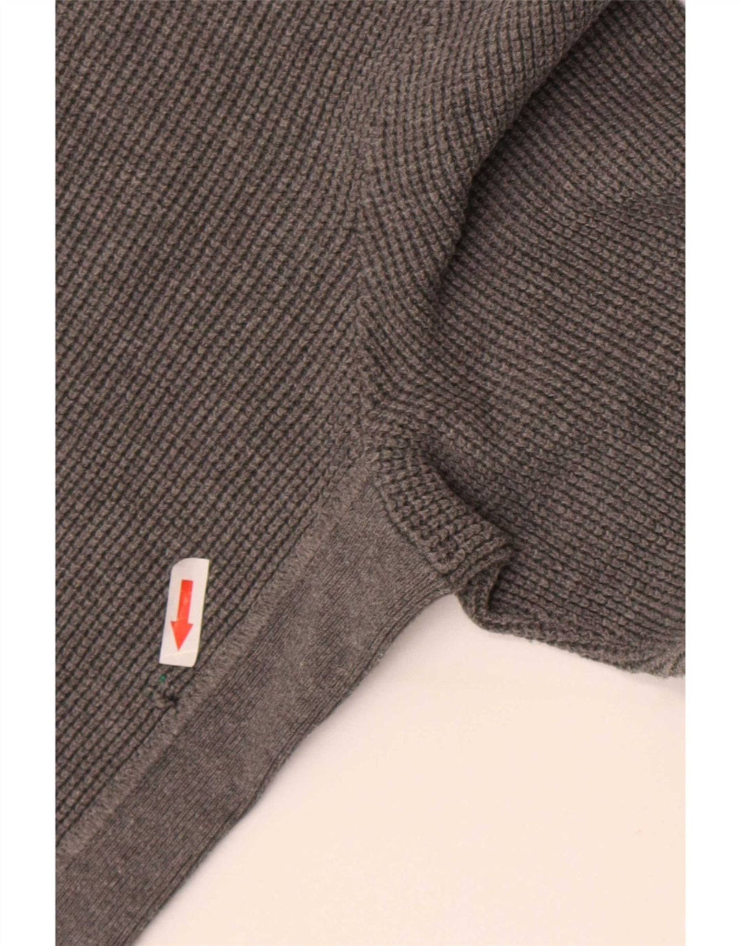 Męski sweter Gap z okrągłym dekoltem, duży, szary, bawełniany