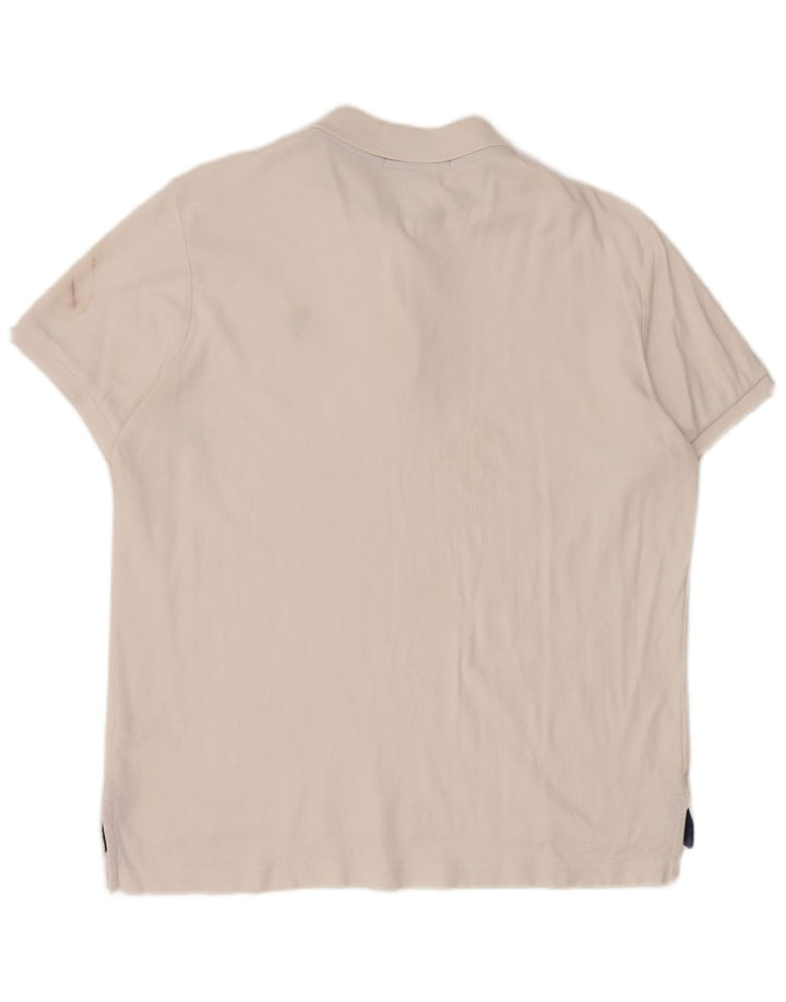US Polo Assn. Koszula męska, średnia, biała, bawełniana