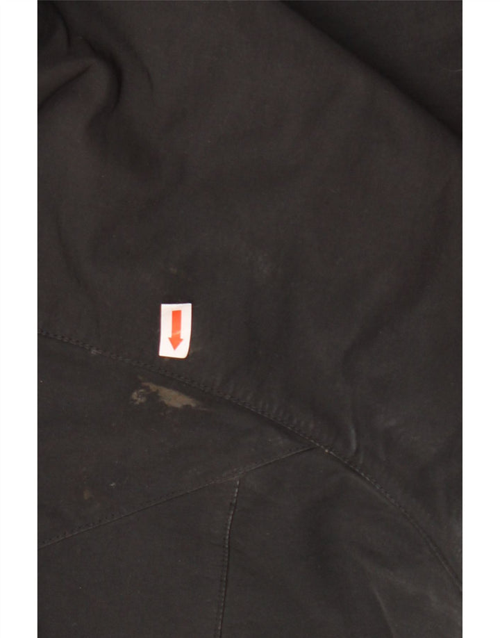 Męska kurtka wiatrówka Jack Wolfskin z kapturem UK 48 2XL Czarny poliester