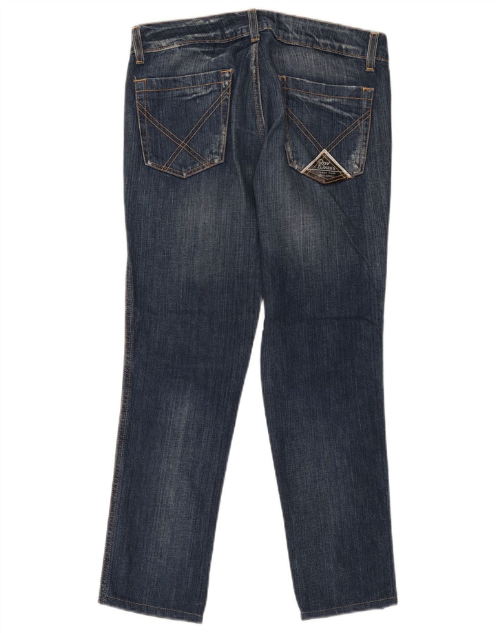 Damskie jeansy slim Roy Rogers W30 L27 Niebieskie bawełniane