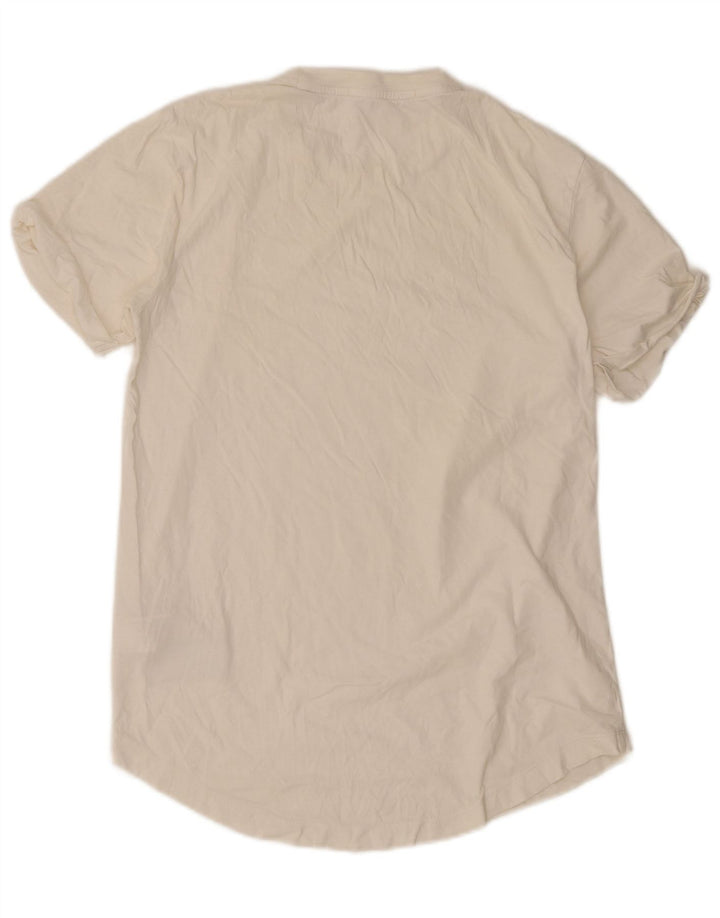 T-shirt męski Calvin Klein, średni, biały, bawełniany