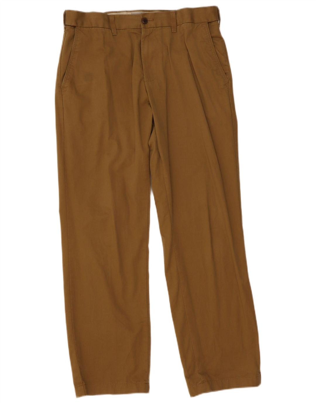 Męskie spodnie typu chino Regular Marks & Spencer W34 L31, bawełna khaki