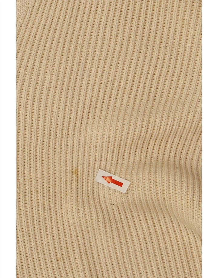 Sweter damski Stefanel Oversized Cardigan UK 14 Średni Beżowy Wiskoza