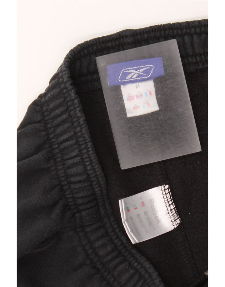 Męskie spodnie dresowe Reebok Joggers, średni czarny poliester