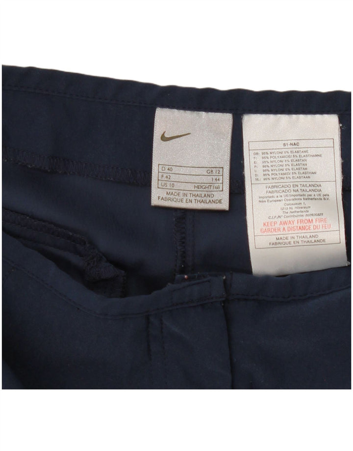 Spodenki damskie Nike UK 12 Medium W28 Granatowy nylon