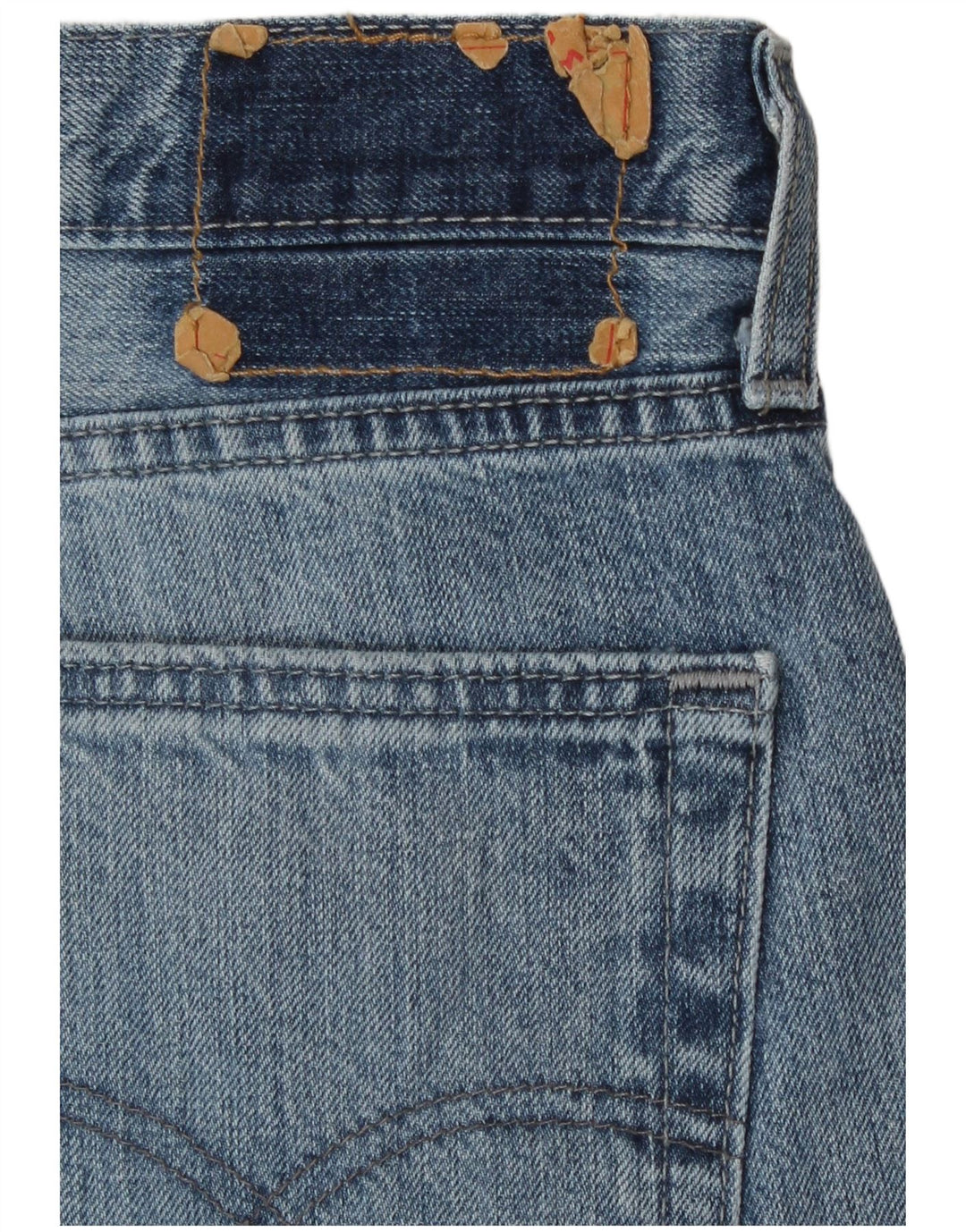 Męskie proste dżinsy Levi's W36 L32 Niebieskie bawełniane
