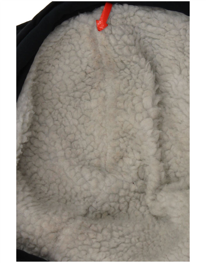 Damska kurtka Superdry z kapturem, oversize, wyściełana UK 10, mała, granatowa