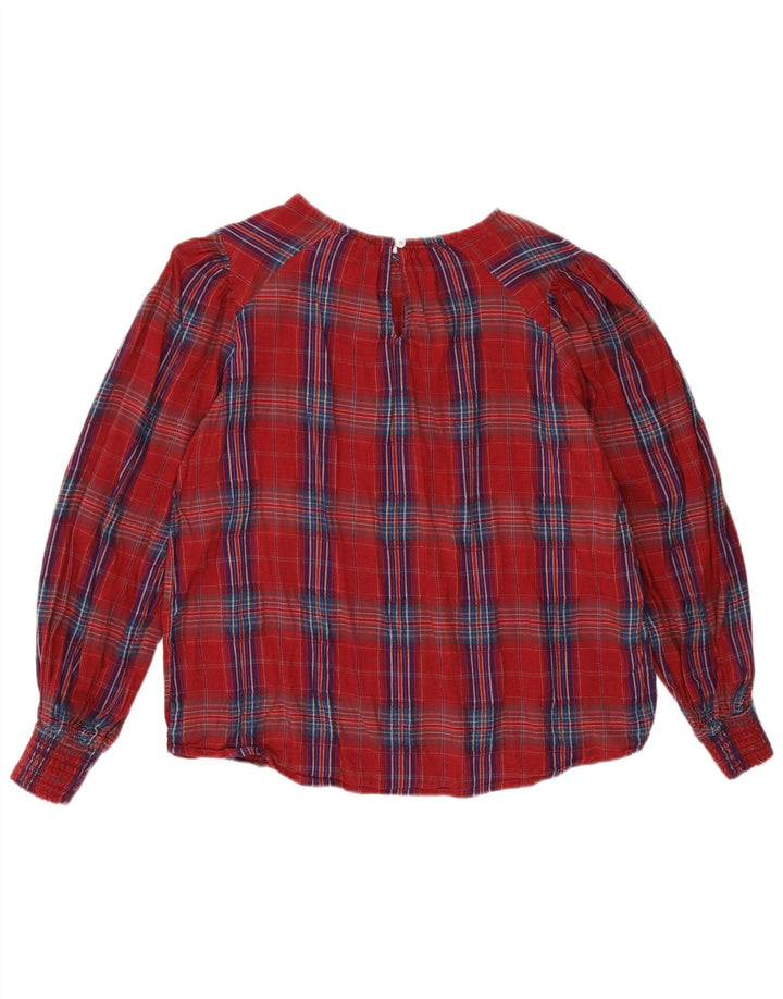 Damska bluzka Desigual Top UK 16 w dużą czerwoną kratkę
