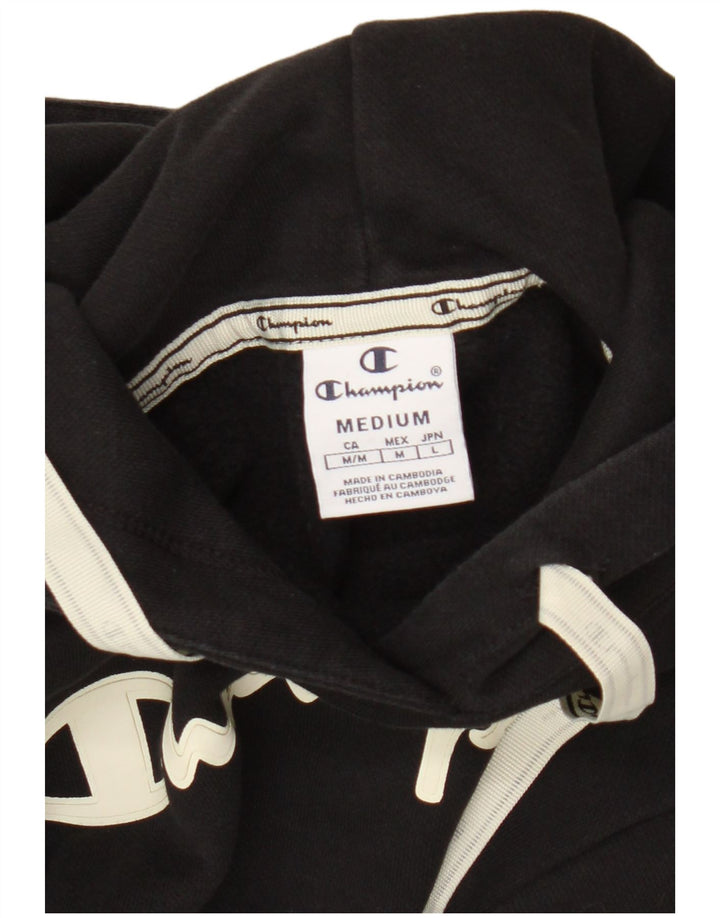 Damska bluza z kapturem Champion Graphic UK 14 Medium Black