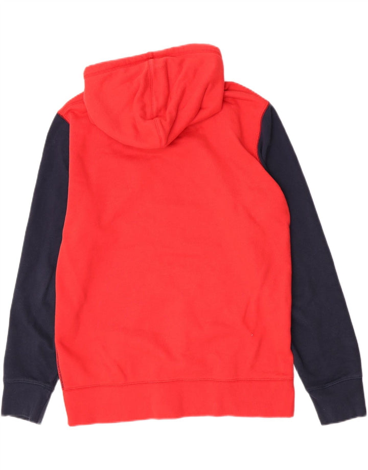Męski sweter z kapturem i zamkiem błyskawicznym Levi's, duży, czerwony, bawełniany