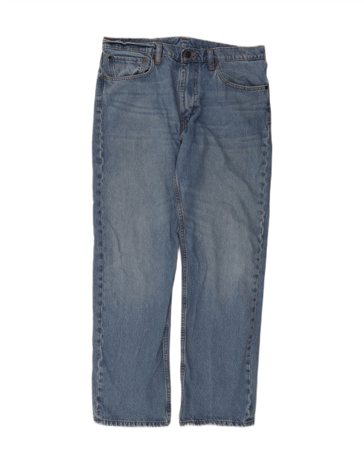 Męskie jeansy Levi's 551 Straight W34 L32 Niebieskie bawełniane