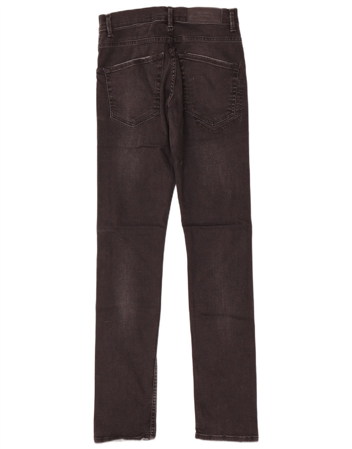 Męskie jeansy slim fit Zara EU 38 Small W30 L33 Czarna bawełna