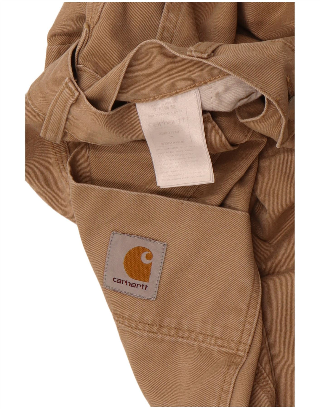 Męskie spodnie Chino Carhartt W29 L26 Beżowa bawełna