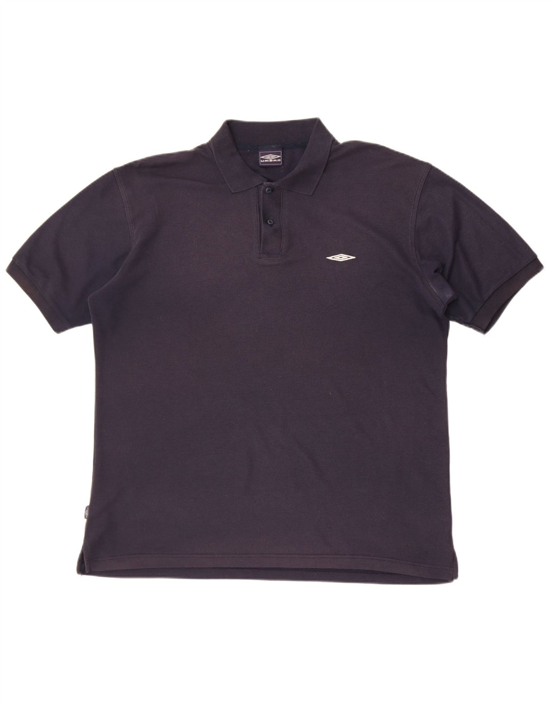 Męska koszulka polo Umbro XL granatowa, poliestrowa