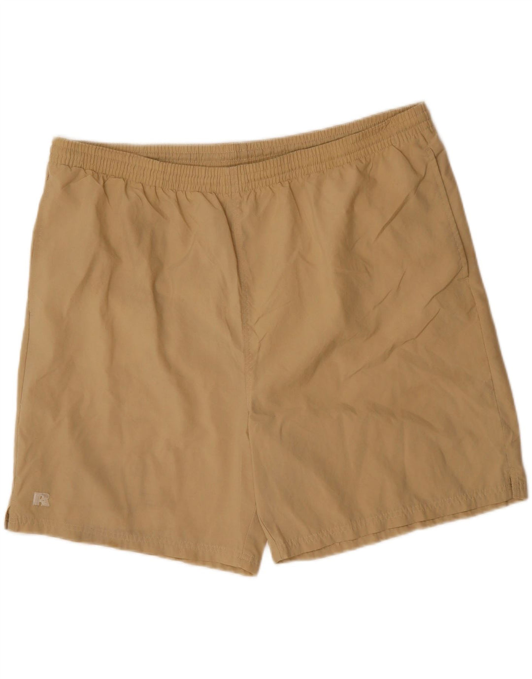 RUSSELL ATHLETIC Mens Sport Shorts 2XL  Beige Vintage Russell Athletic and Second-Hand Russell Athletic from Messina Hembry 