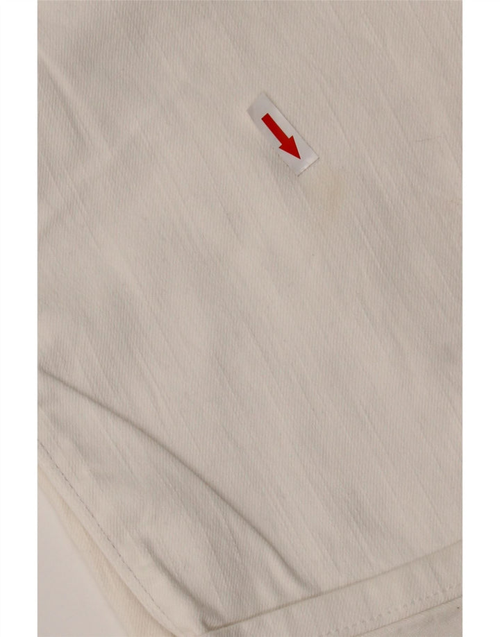 Dżinsy damskie LEVI'S 515 Capri US 14 duże W36 L20 biała bawełna