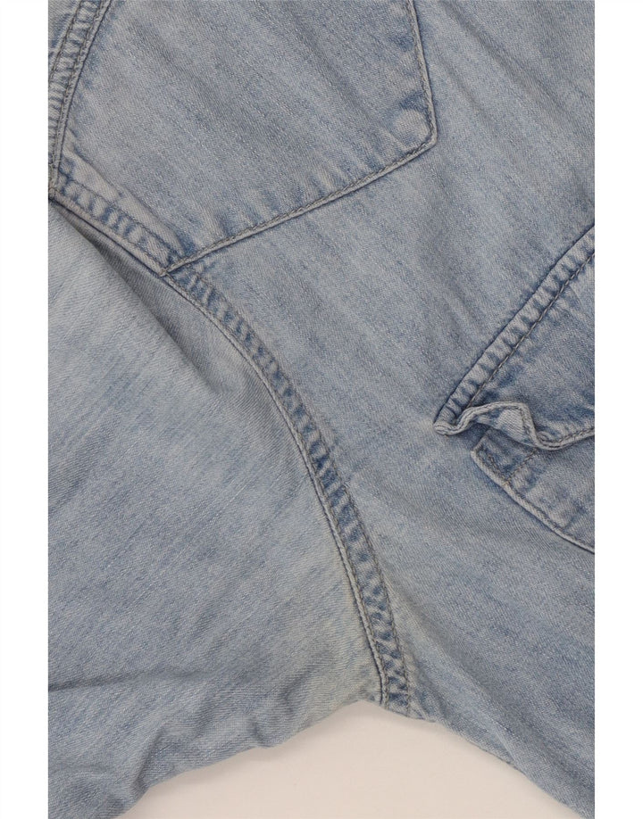 Męska koszula dżinsowa Levi's, mała, niebieska, bawełniana