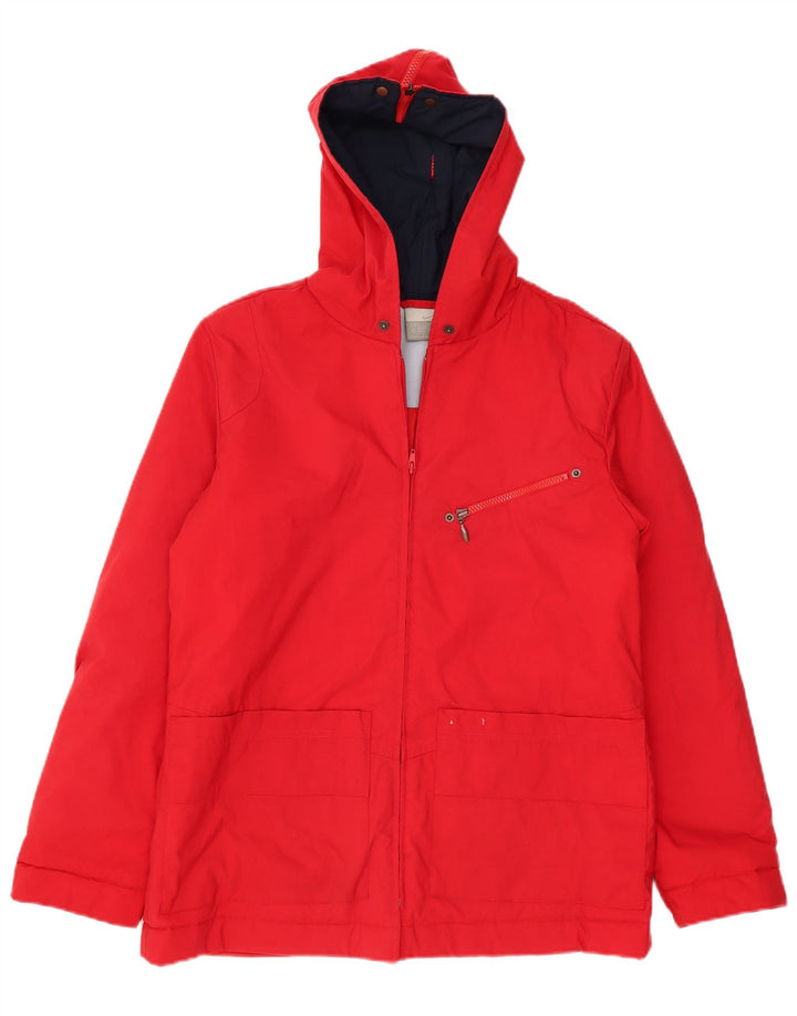 Damska kurtka wiatrówka z kapturem, oversize, Nike UK 14/16, duża czerwona