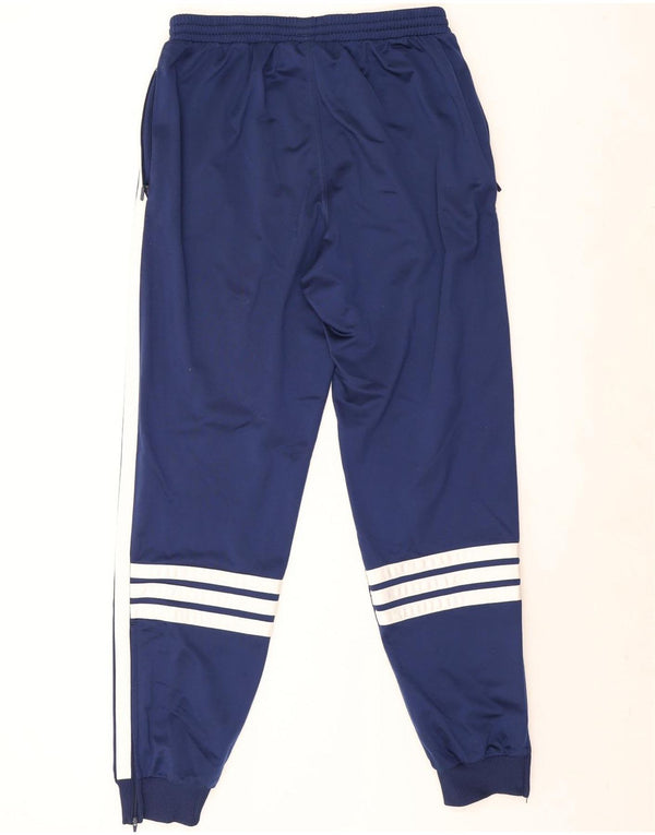 Męskie spodnie dresowe Adidas Joggers UK 42/44 Duży granatowy blok kolorów