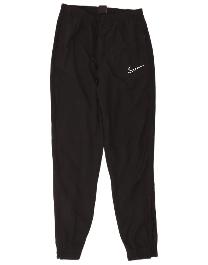 Męskie spodnie dresowe Nike Dri Fit, małe, czarne, poliestrowe