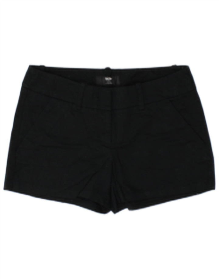 Damskie spodenki Chino Mossimo US 2 XS W32 Czarne bawełniane