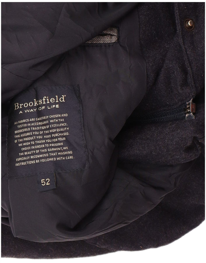 Męska ocieplana kurtka Brooksfield UK 42 XL granatowa