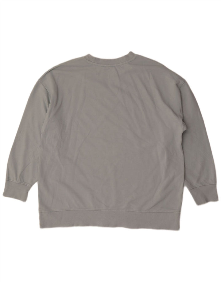 Męski sweter Zara, duży, niebieski, bawełniany