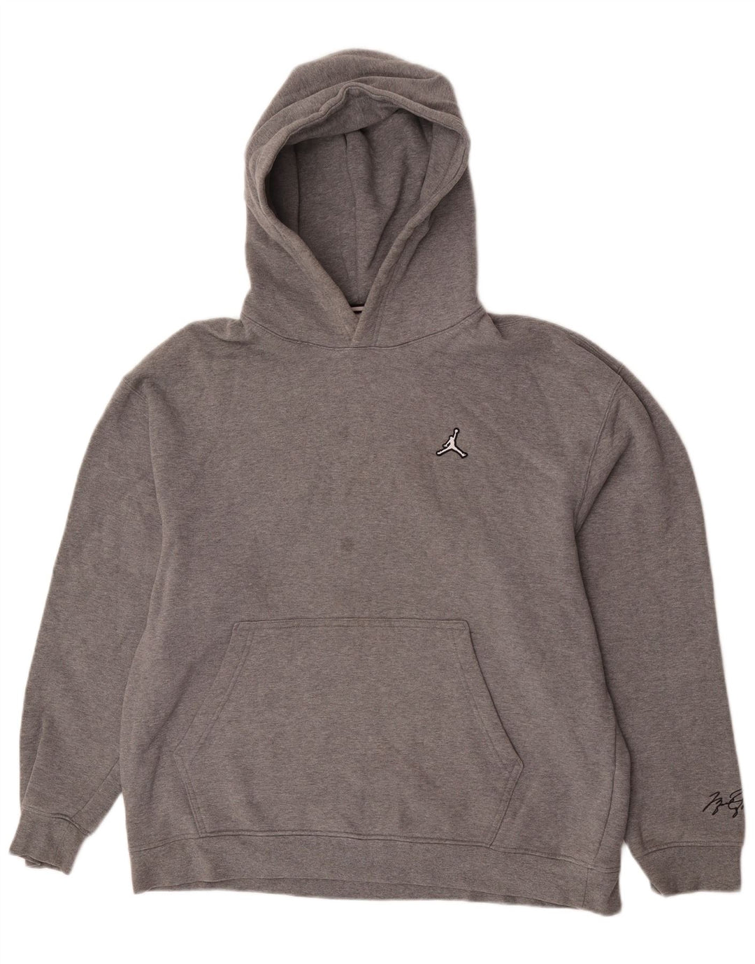 Męski sweter z kapturem Jordan XL, szary, bawełniany