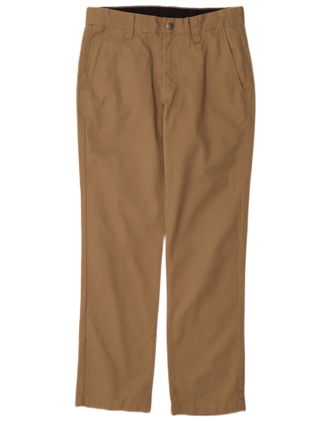 Męskie proste spodnie chino Volcom W28 L30 beżowe