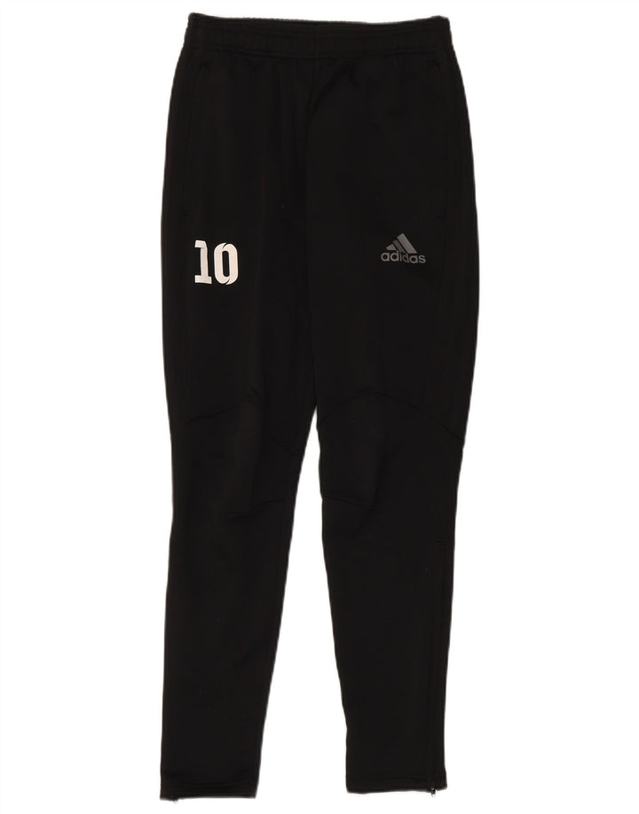 Męskie spodnie dresowe Adidas Graphic XS, czarny poliester