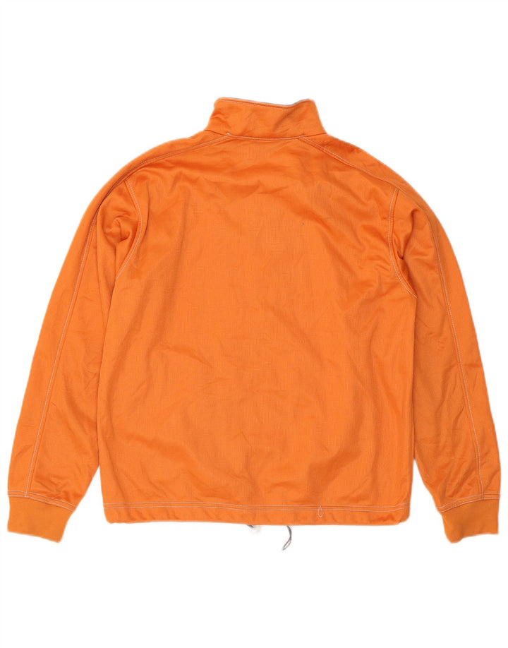 ARENA Boys Tracksuit Top Jacket 13-14 Years Orange Polyester