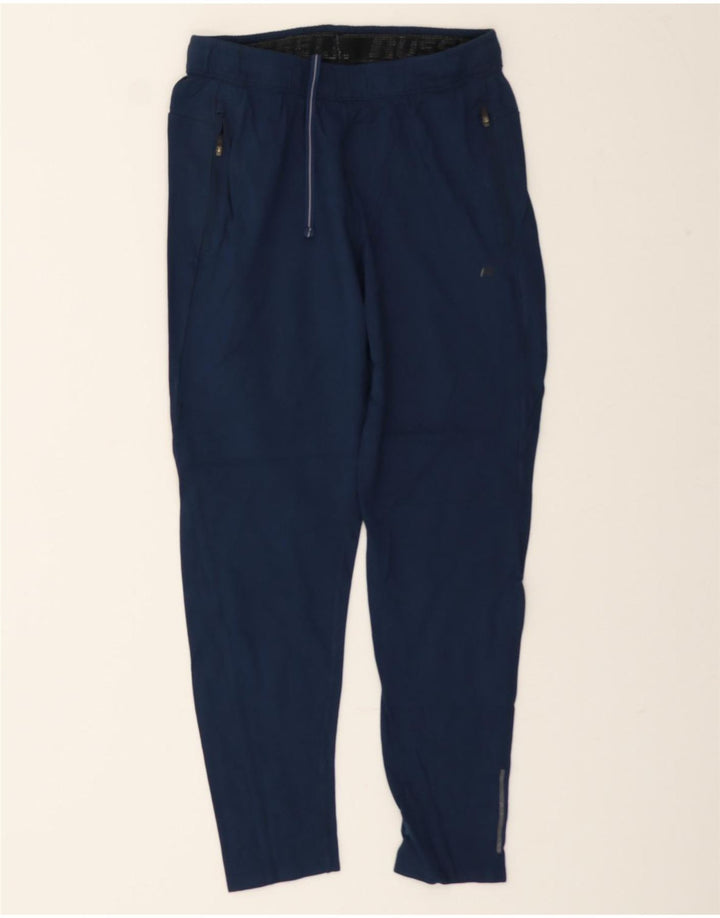 RUSSELL ATHLETIC Mens Tracksuit Trousers Medium  Navy Blue Rayon Vintage Russell Athletic and Second-Hand Russell Athletic from Messina Hembry 