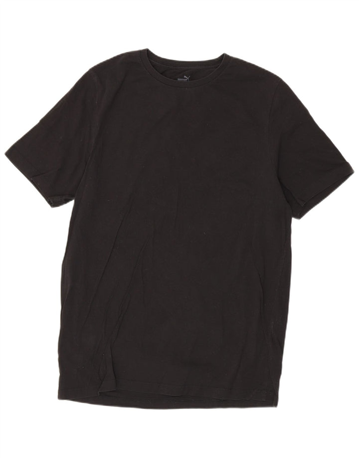 T-shirt męski Puma, duży, czarny, bawełniany