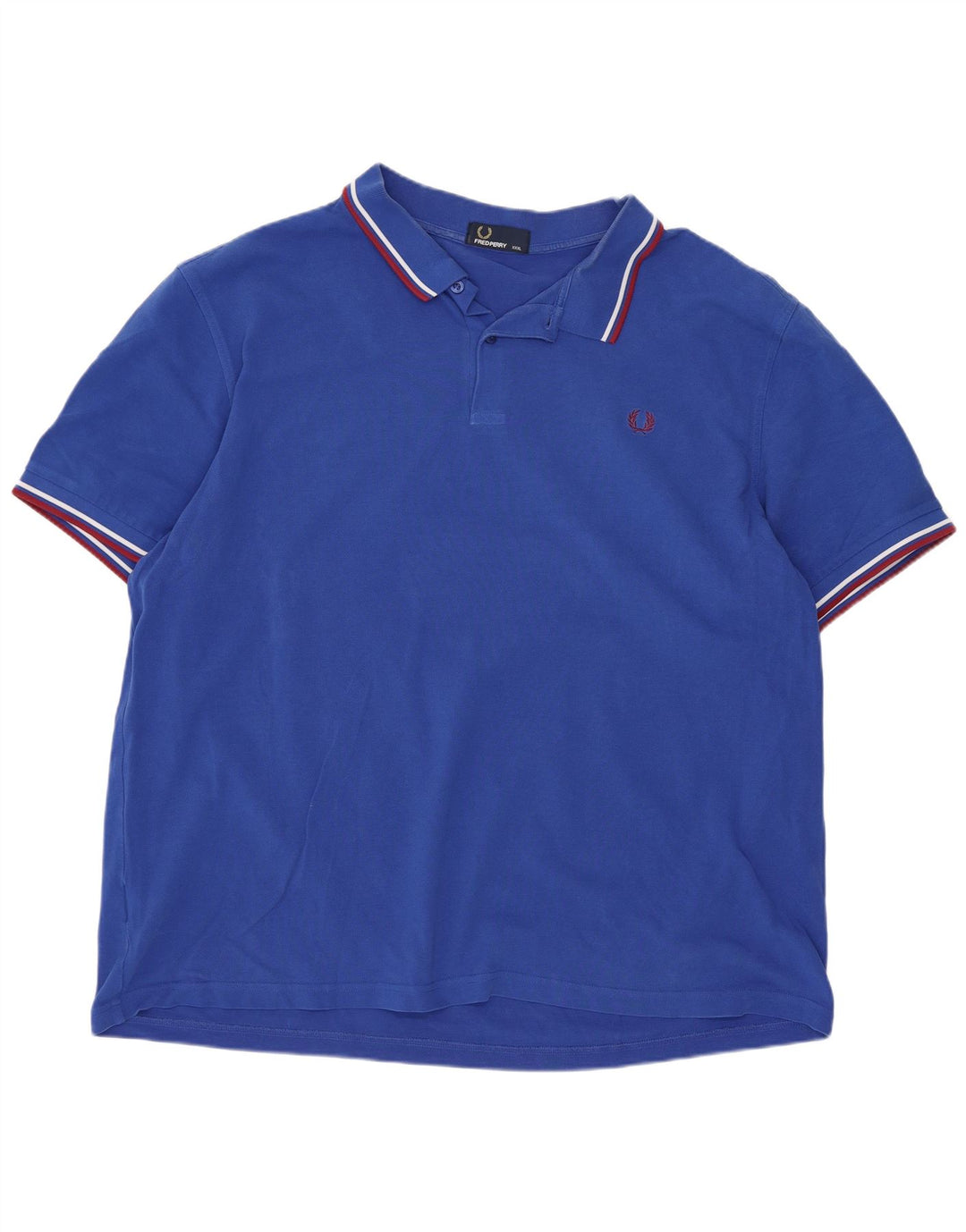 Męska koszulka polo Fred Perry 3XL, bawełniana w niebieskie paski