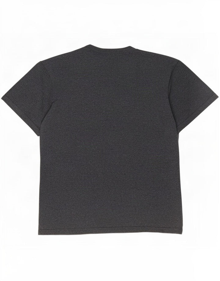 T-shirt męski Charro, duży, szary, bawełniany