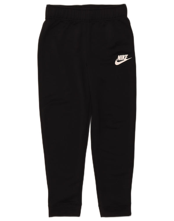 Spodnie dresowe dziewczęce Nike o standardowym kroju, 10-11 lat, średnie czarne